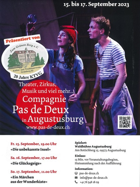 Compagnie Pas de deux – Theater für Kinder „Ein Märchen aus der Wunderkiste“